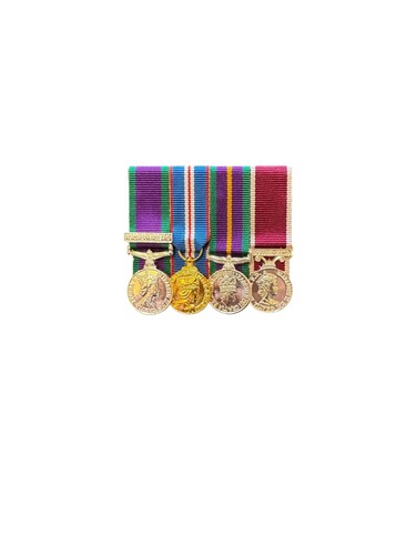 Court mounted miniature medal - miniature,