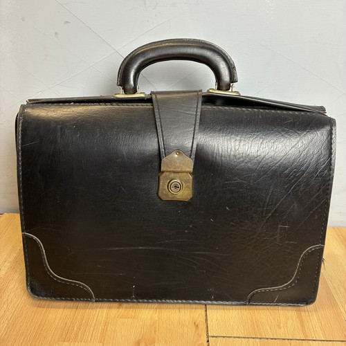 Vintage black leather - black,