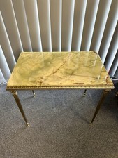 Genuine Onyx Small Side Table/coffee Table