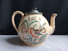 Antique teapot pottery - antique,