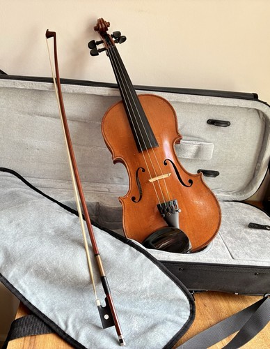 Antique french violin from - 3/4,