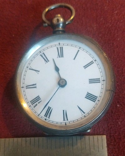 Antique fine silver swiss - 9.35,