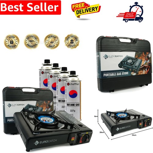 Gas cooker incl 4 - cooker,