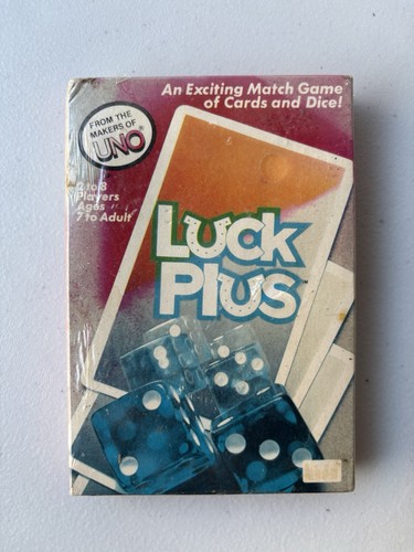 Vintage luck plus card - plus,