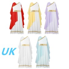 UK Kids Girls Toga Costume