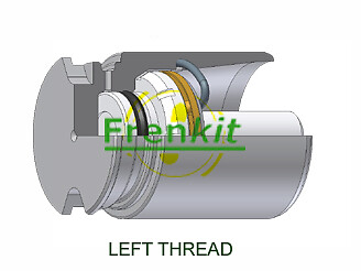 New piston brake caliper - caliper, for