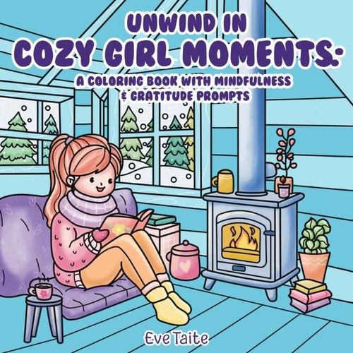 Girl moments coloring book - girl,