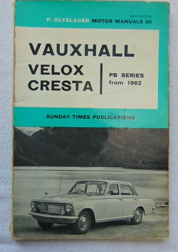 Vauxhall velox cresta pb - &,