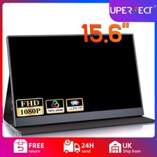 UPERFECT Portable Monitor, 15.6" Type-C/HDMI 1920*1080 IPS Display Screen 2000:1