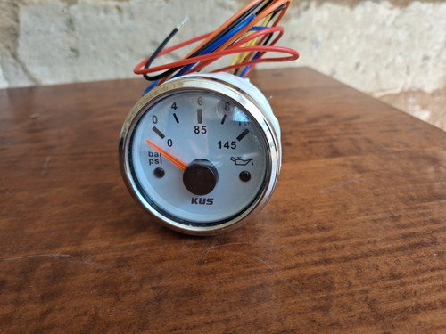 Kus oil pressure gauge marine - oil,