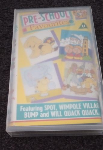 Pre school favourites vhs tape - school,