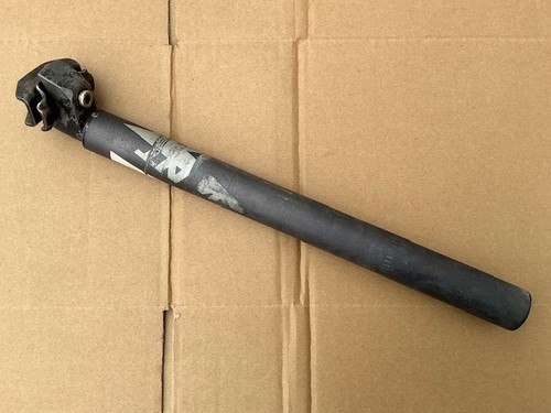 Giant black seat post saddle - black,