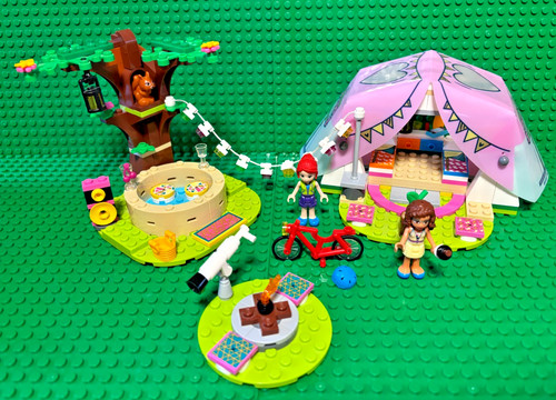 Lego friends nature glamping - lego,
