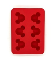 Mickey Mouse Head Red Silicone Cake Pop Mould  (6 Slot) - Disney Parks Authentic
