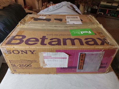 Sony betamax 2500 - betamax, video