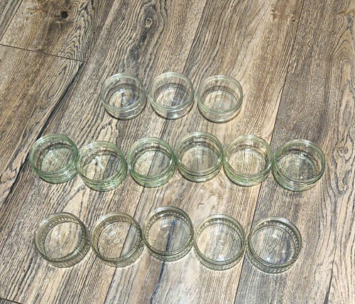 Set clear glass ramekins - clear,