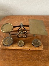 Vintage Brass Postal Scales
