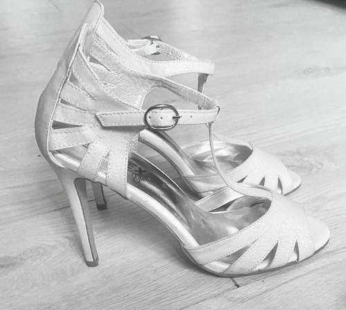 Ladies shoes white cream - ladies,