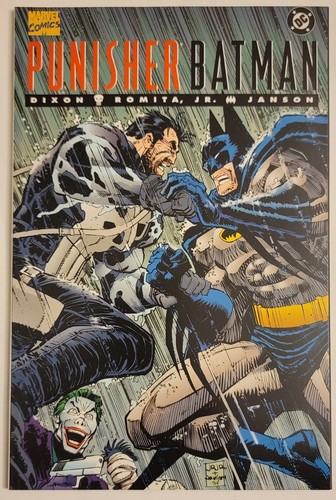 1994 punisher batman graphic - punisher/batman,
