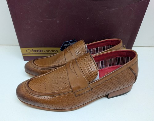 Base london mens tan leather - mens,