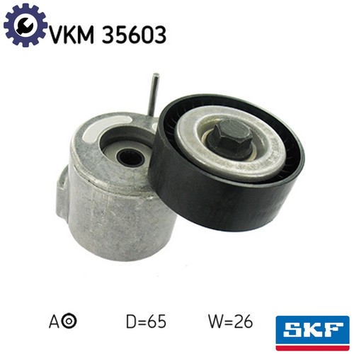 Belt tensioner vribbed - belt,