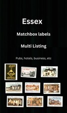 Matchbox Label Essex Pub Hotel Business - Select from list - MK