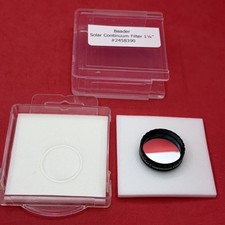 Baader 1.25" (540nm) Solar Continuum Filter to boost contrast.  Excellent Cond.