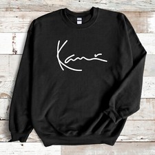 Karl Kani Signatures Sweatshirt Printed Crew Neck Unisex Adults Pullover Jumper