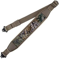 2Point Rifle Gun Sling Adjustable Shoulder Padding Strap with Swivel for Hunting