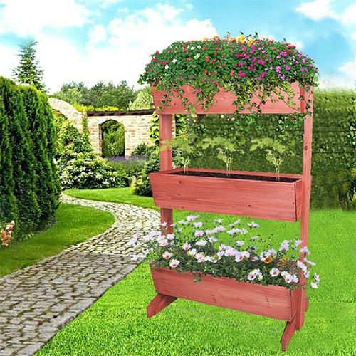 Tier raised garden herb - raised,
