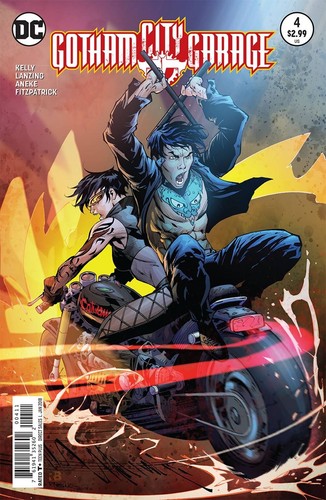 Gotham city garage dc - city,
