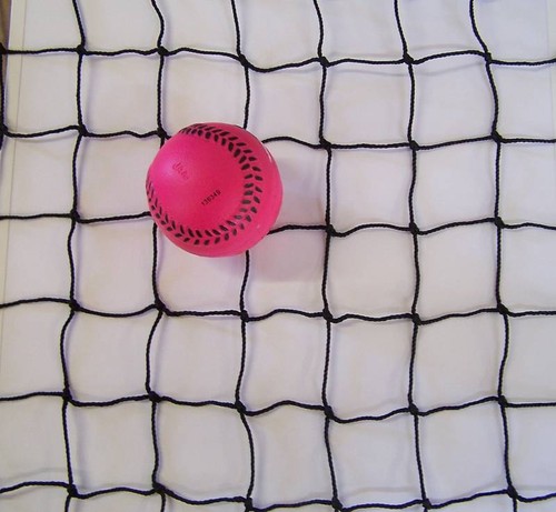 Baseball net black - 8',