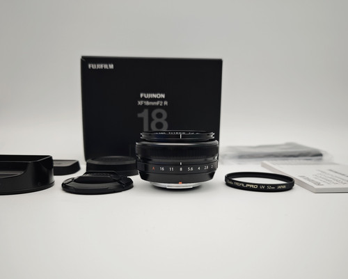 Fujinon 18mm r - xf, •