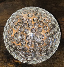 Solid glass golf ball - golf,