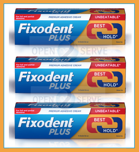 Fixodent plus unbeatable - fixodent,