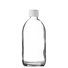 Clear GLASS Bottles For Soap