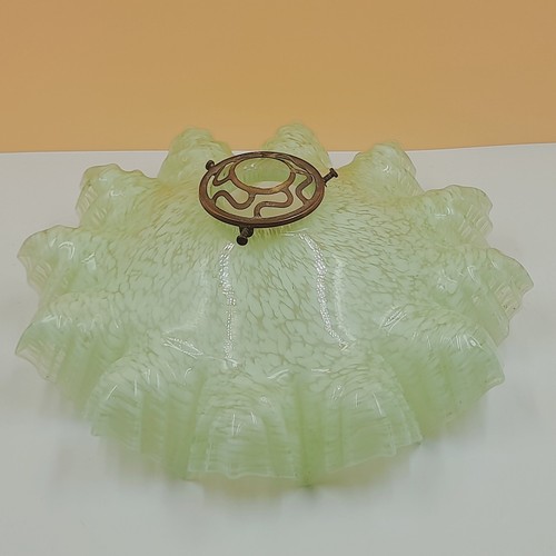 Vtg french mottled - vtg, green