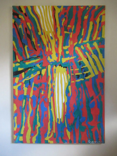 Large abstract northern artist - abstract,
