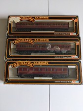 Mainline LMS Coaches x3 37110 37109 37118 BG CK BCK