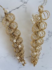 Vintage Gold Metal Christmas