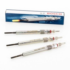 3X Glow Plug Original Bosch