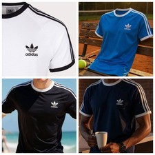 MENS adidas three stripes original best quality t-shirt sale