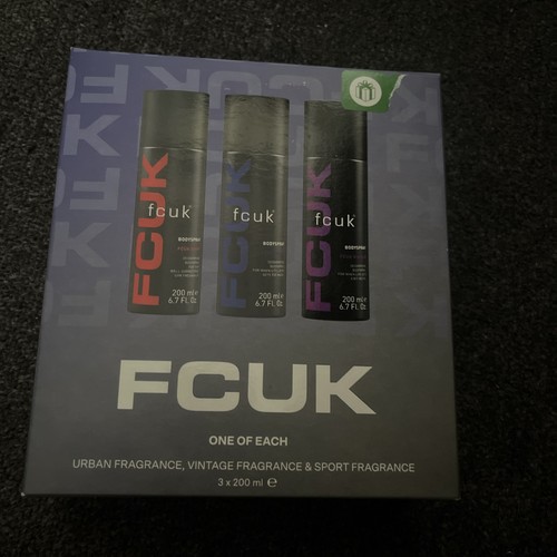 Fcuk bodyspray trio - trio, set