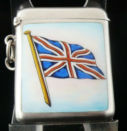 Antique sterling silver enamel - antique,