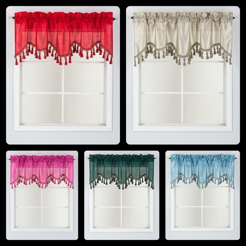 Solid faux silk swag - solid,