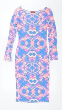 Influence Womens Blue Viscose