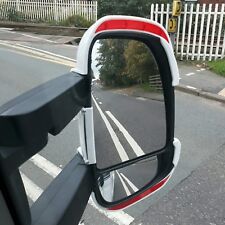 FIAT DUCATO Motorhome Mirror Protectors / Guards with REFLECTORS LONG ARM