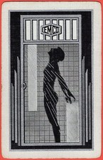 Nude in Shower Black/Silver