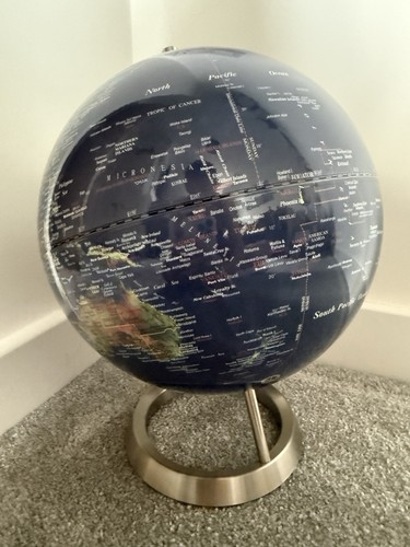 Exerz world globe metallic - globe,