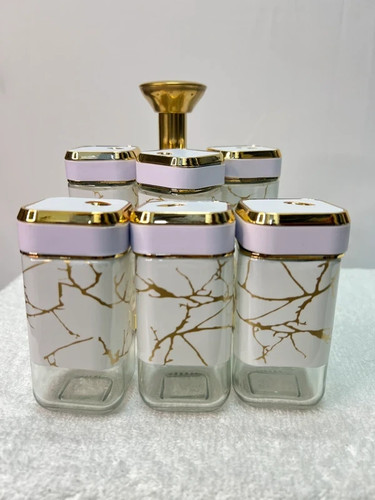Rotating spice jar set - spice,